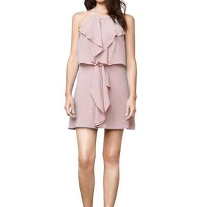 BCBG Maxazria Caylan nude colored formal dress